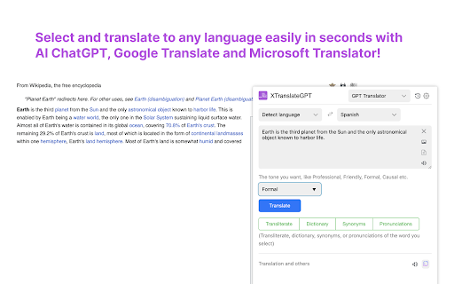 XTranslateGPT – Translate All