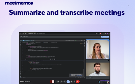 MeetMemos – Summarize Meetings, Audio & Video