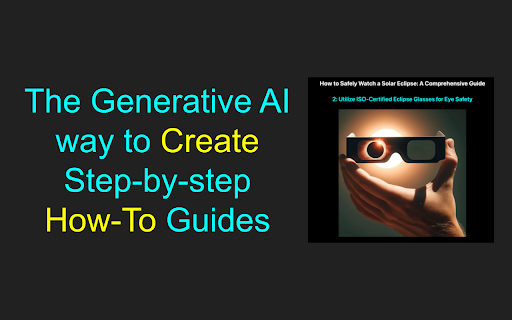 Kimavi: Create Guides with Generative AI
